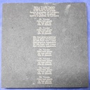 Placa de Ardósia 10x10cm – Brasão do São Paulo FC e Hino Gravados em Duas Faces