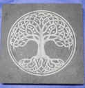 Placa de Proteção Vegvísir e Yggdrasil